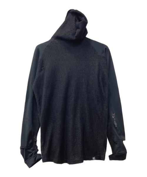 milestone（マイルストーン）MILESTONE (マイルストーン) Cloud Hoody ブラック サイズ:Lの古着・服飾アイテム