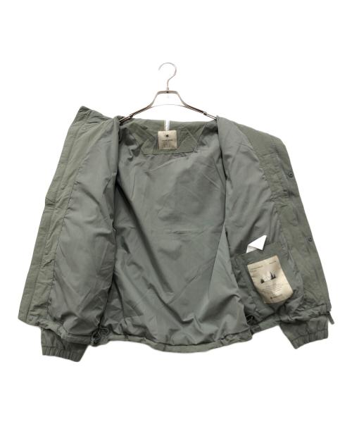 Snow peak（スノーピーク）Snow peak (スノーピーク) Cample stand neck windbreaker グリーン サイズ:Lの古着・服飾アイテム