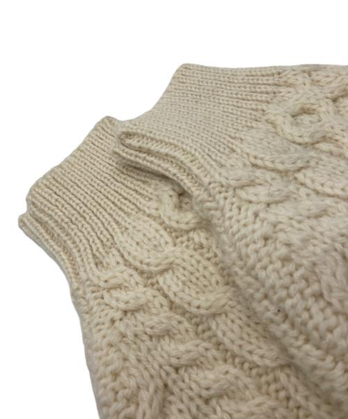 L.L.Bean（エルエルビーン）L.L.Bean (エルエルビーン) ケーブルニット ベージュ サイズ:Lの古着・服飾アイテム