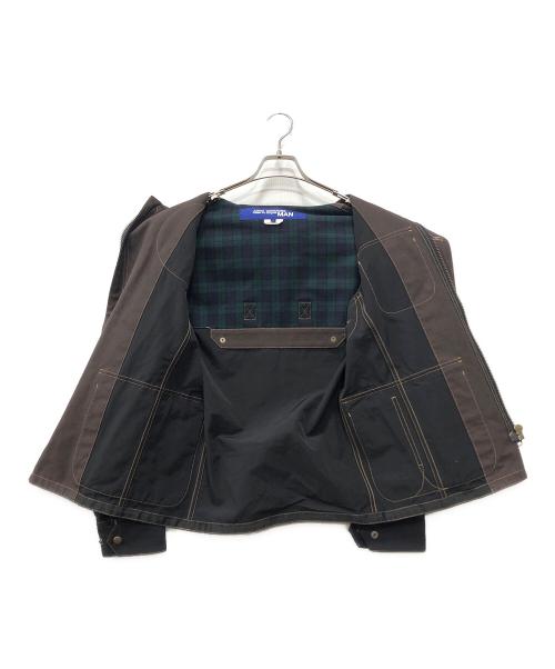 COMME des GARCONS JUNYA WATANABE MAN（コム デ ギャルソン ジュンヤ ワタナベ マン）COMME des GARCONS JUNYA WATANABE MAN (コム デ ギャルソン ジュンヤ ワタナベ マン) ナイロン切替ジャケット ブラック サイズ:Sの古着・服飾アイテム