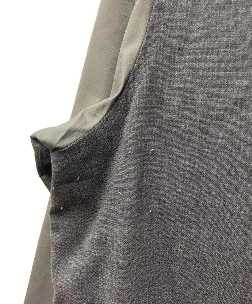 GANRYU（ガンリュウ）GANRYU (ガンリュウ) 切替テーラードジャケット グレー サイズ:Mの古着・服飾アイテム