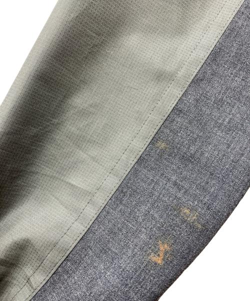 GANRYU（ガンリュウ）GANRYU (ガンリュウ) 切替テーラードジャケット グレー サイズ:Mの古着・服飾アイテム