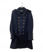 BURBERRY BLACK LABELバーバリーブラックレーベル）の古着「ナポレオンコート」｜ブラック
