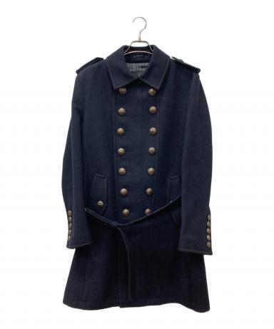 美品⭐️Burberry バーバリー　ブラックレーベル　ナポレオンコート　メンズ BURBERRY BLACK LABEL】バーバリーブラックレーベル『ナポレオンコート