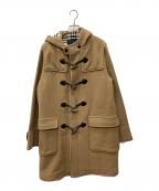 BURBERRY BLUE LABELバーバリーロンドンブルーレーベル）の古着「ダッフルコート」｜ブラウン