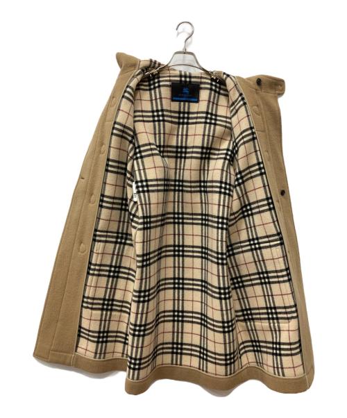BURBERRY BLUE LABEL（バーバリーロンドンブルーレーベル）BURBERRY BLUE LABEL (バーバリーロンドンブルーレーベル) ダッフルコート ブラウン サイズ:Lの古着・服飾アイテム