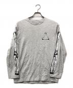 PALACEパレス）の古着「Tri-Bone Longsleeve」｜グレー