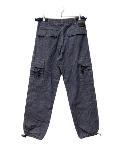 stussy（ステューシー）stussy (ステューシー) デニムカーゴパンツ インディゴ サイズ:以下参照の古着・服飾アイテム