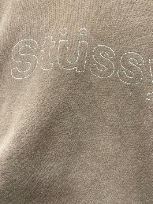 stussy（ステューシー）stussy (ステューシー) プルオーバーパーカー ブラック サイズ:Lの古着・服飾アイテム
