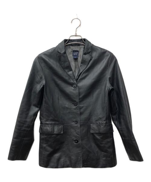 GAP（ギャップ）GAP (ギャップ) レザージャケット ブラック サイズ:Sの古着・服飾アイテム