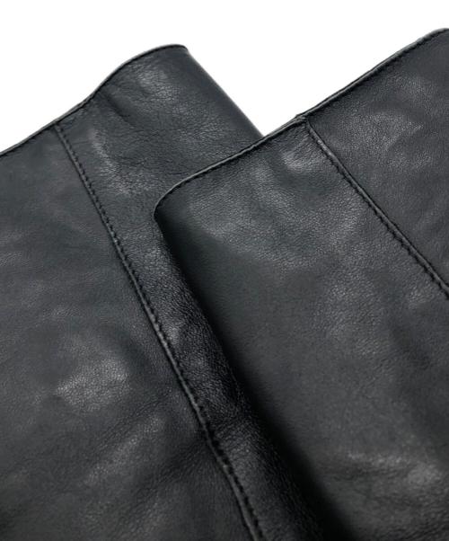 GAP（ギャップ）GAP (ギャップ) レザージャケット ブラック サイズ:Sの古着・服飾アイテム