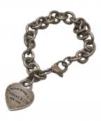 TIFFANY & Co.ティファニー）の古着「リターントゥハートタグブレスレット」｜シルバー