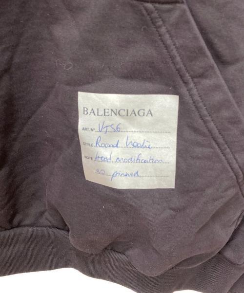 BALENCIAGA（バレンシアガ）BALENCIAGA (バレンシアガ) SAMPLE STICKER PARKER ブラック サイズ:2の古着・服飾アイテム