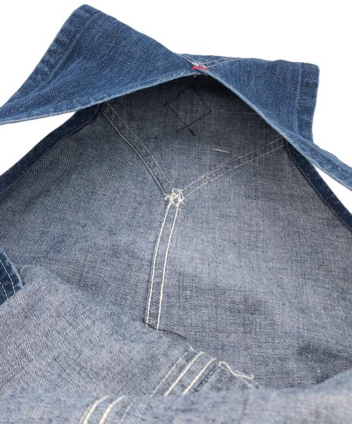 PAY DAY（ペイデイ）PAY DAY (ペイデイ) デニムオーバーオール ブルー サイズ:下記参照の古着・服飾アイテム