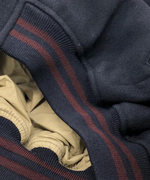 POLO RALPH LAUREN（ポロ・ラルフローレン）POLO RALPH LAUREN (ポロ・ラルフローレン) ウールスタジャン ネイビー サイズ:Lの古着・服飾アイテム