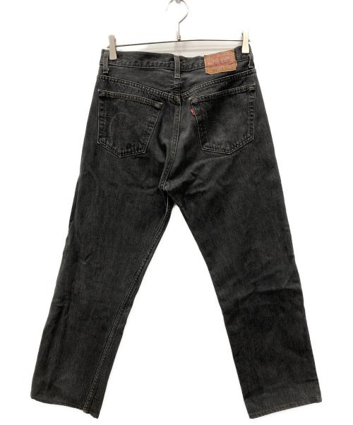 LEVI'S（リーバイス）LEVI'S (リーバイス) 先染め501デニムパンツ ブラック サイズ:81㎝(Ｗ31)の古着・服飾アイテム