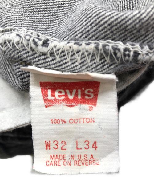 LEVI'S（リーバイス）LEVI'S (リーバイス) 先染め501デニムパンツ ブラック サイズ:81㎝(Ｗ31)の古着・服飾アイテム