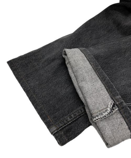 LEVI'S（リーバイス）LEVI'S (リーバイス) 先染め501デニムパンツ ブラック サイズ:81㎝(Ｗ31)の古着・服飾アイテム