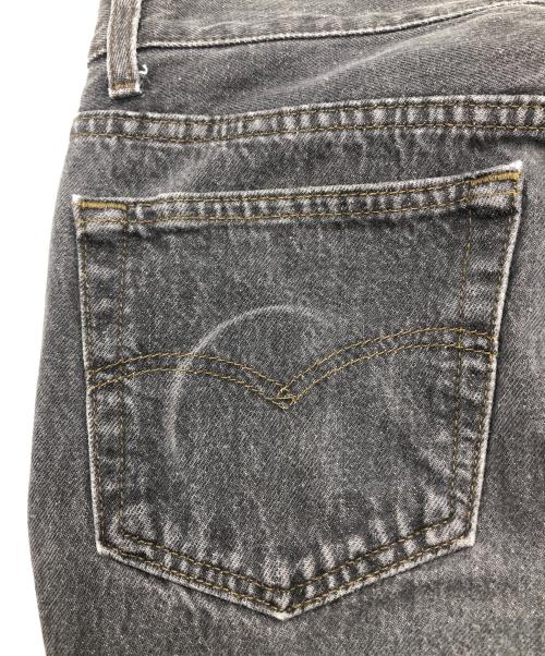 LEVI'S（リーバイス）LEVI'S (リーバイス) 先染め501デニムパンツ ブラック サイズ:81㎝(Ｗ31)の古着・服飾アイテム