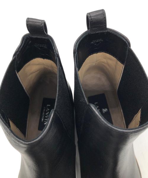 LANVIN COLLECTION（ランバンコレクション）LANVIN COLLECTION (ランバンコレクション) サイドゴアブーツ ブラック サイズ:22 1/2の古着・服飾アイテム