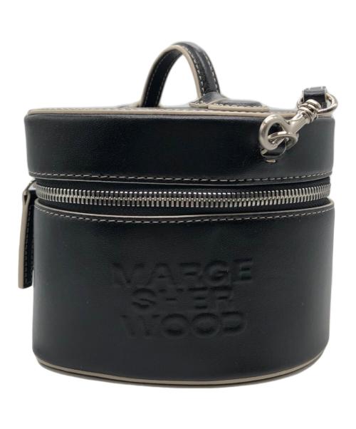 MARGE SHER WOOD（マージシャーウッド）MARGE SHER WOOD (マージシャーウッド) heart tote ブラックの古着・服飾アイテム