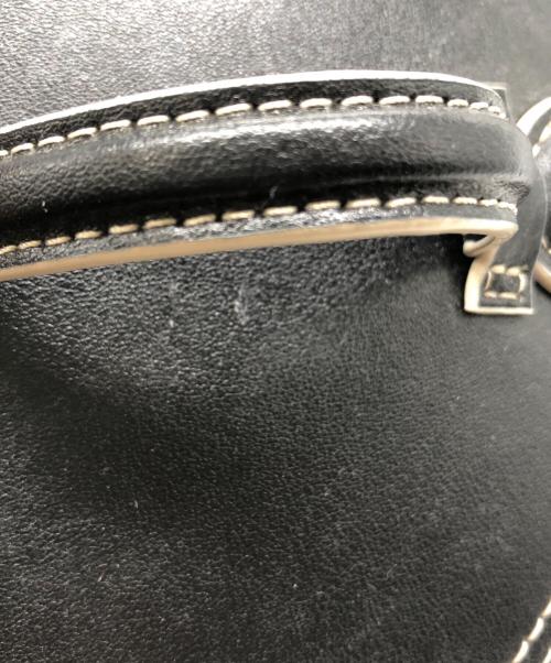 MARGE SHER WOOD（マージシャーウッド）MARGE SHER WOOD (マージシャーウッド) heart tote ブラックの古着・服飾アイテム