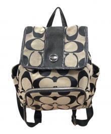COACH（コーチ）の古着「シグネチャーリュック」