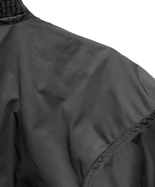 ENFOLD（エンフォルド）ENFOLD (エンフォルド) KNIT LAYERED BALLOON COAT グレー サイズ:38の古着・服飾アイテム