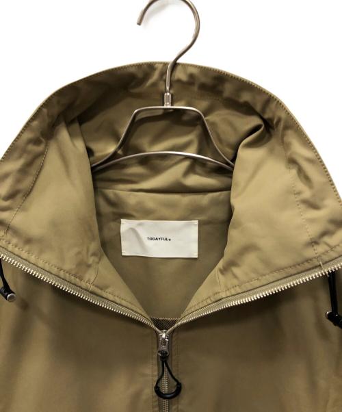 TODAYFUL（トゥデイフル）TODAYFUL (トゥデイフル) Standcollar Zip Blouson ベージュ サイズ:Ｓの古着・服飾アイテム