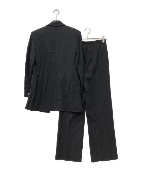 MaxMara（マックスマーラ）MaxMara (マックスマーラ) ウールセットアップスーツ ブラック サイズ:40の古着・服飾アイテム