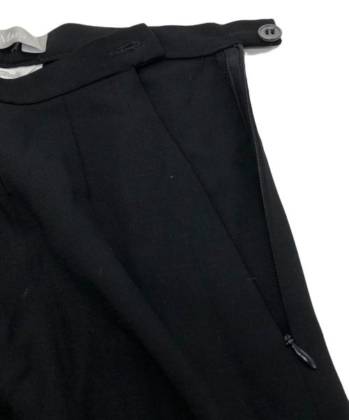 MaxMara（マックスマーラ）MaxMara (マックスマーラ) ウールセットアップスーツ ブラック サイズ:40の古着・服飾アイテム