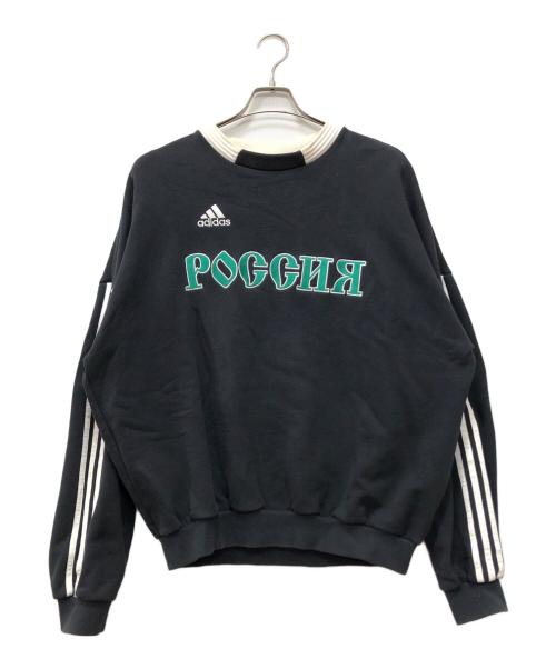 adidas（アディダス）adidas (アディダス) Gosha Rubchinskiy (ゴーシャラブチンスキー) sports sweat top ブラック サイズ:Mの古着・服飾アイテム