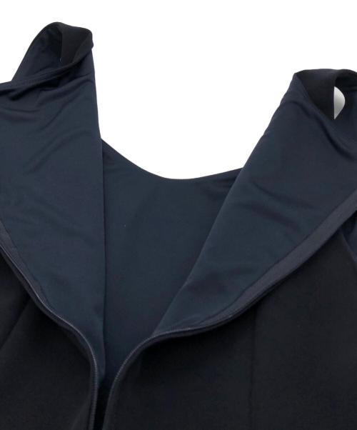 FOXEY（フォクシー）FOXEY (フォクシー) ノースリーブペプラムワンピース ネイビー サイズ:40の古着・服飾アイテム