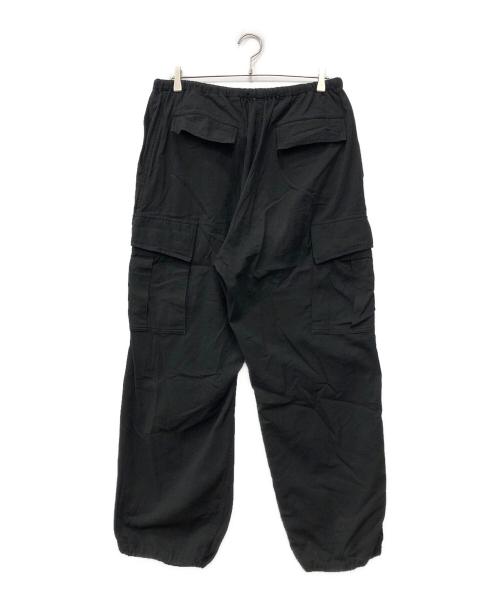 COMOLI（コモリ）COMOLI (コモリ) オックス ニータックカーゴパンツ ブラック サイズ:3の古着・服飾アイテム
