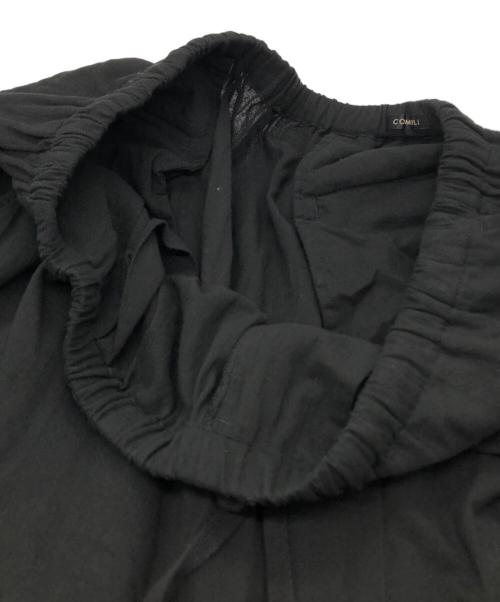COMOLI（コモリ）COMOLI (コモリ) オックス ニータックカーゴパンツ ブラック サイズ:3の古着・服飾アイテム