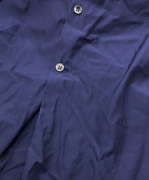 Maison Margiela（メゾンマルジェラ）Maison Margiela (メゾンマルジェラ) ZIP SMOCK SHIRT ネイビー サイズ:39の古着・服飾アイテム