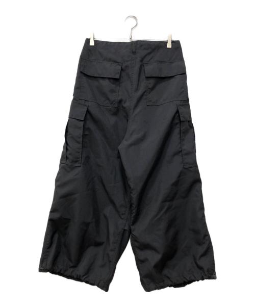 JUNYA WATANABE MAN（ジュンヤワタナベマン）JUNYA WATANABE MAN (ジュンヤワタナベマン) エステルマットクロスカーゴパンツ ブラック サイズ:XSの古着・服飾アイテム