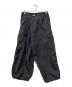 JUNYA WATANABE MAN（ジュンヤワタナベマン）の古着「エステルマットクロスカーゴパンツ」｜ブラック