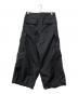 JUNYA WATANABE MAN (ジュンヤワタナベマン) エステルマットクロスカーゴパンツ ブラック サイズ:XS：37000円