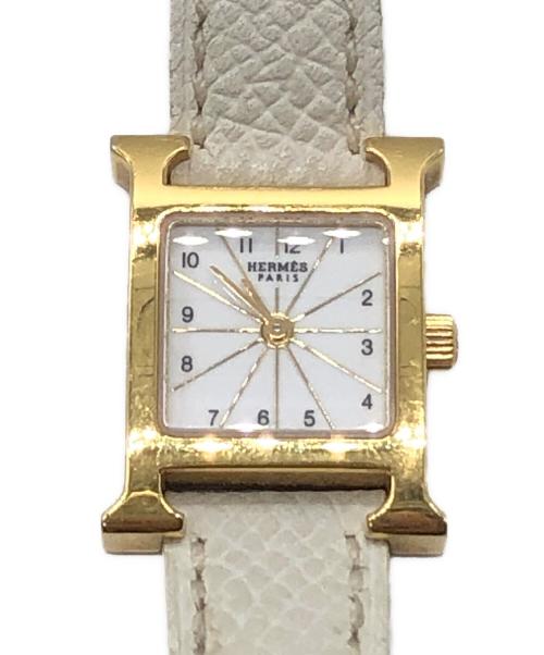 HERMES（エルメス）HERMES (エルメス) Hウォッチ ホワイト サイズ:下記参照の古着・服飾アイテム