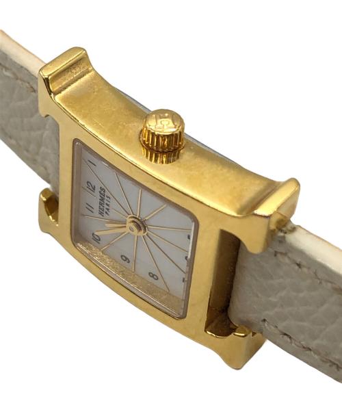 HERMES（エルメス）HERMES (エルメス) Hウォッチ ホワイト サイズ:下記参照の古着・服飾アイテム