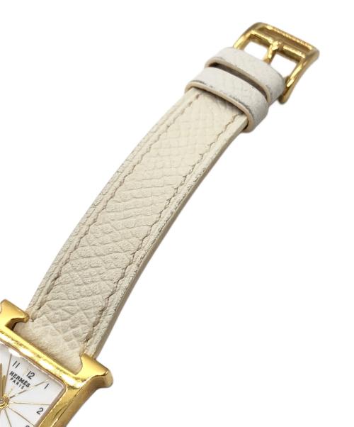 HERMES（エルメス）HERMES (エルメス) Hウォッチ ホワイト サイズ:下記参照の古着・服飾アイテム