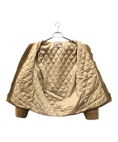 Hysteric Glamour（ヒステリックグラマー）Hysteric Glamour (ヒステリックグラマー) 襟ボアコーデュロイワッペンジャケット ベージュ サイズ:Mの古着・服飾アイテム