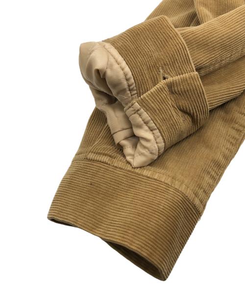 Hysteric Glamour（ヒステリックグラマー）Hysteric Glamour (ヒステリックグラマー) 襟ボアコーデュロイワッペンジャケット ベージュ サイズ:Mの古着・服飾アイテム