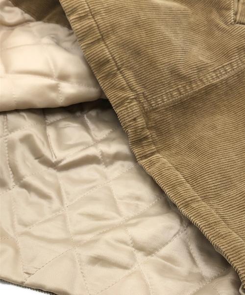 Hysteric Glamour（ヒステリックグラマー）Hysteric Glamour (ヒステリックグラマー) 襟ボアコーデュロイワッペンジャケット ベージュ サイズ:Mの古着・服飾アイテム