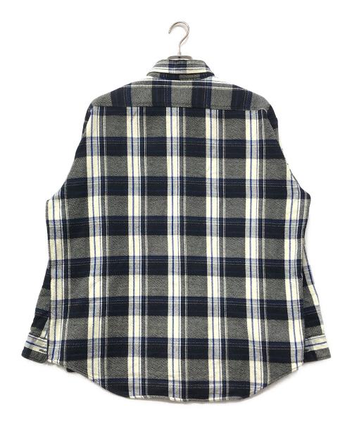 N.HOOLYWOOD（エヌ ハリウッド）N.HOOLYWOOD (エヌ ハリウッド) BIG MAC (ビッグマック) シャツジャケット ブラック サイズ:38の古着・服飾アイテム