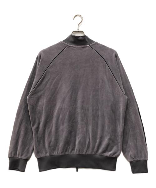 adidas（アディダス）adidas (アディダス) SST アディカラー ベロア トラックトップ グレー サイズ:2XLの古着・服飾アイテム