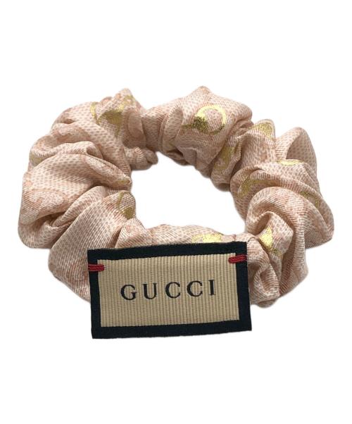 GUCCI（グッチ）GUCCI (グッチ) シルクシュシュ ピンク サイズ:下記参照の古着・服飾アイテム
