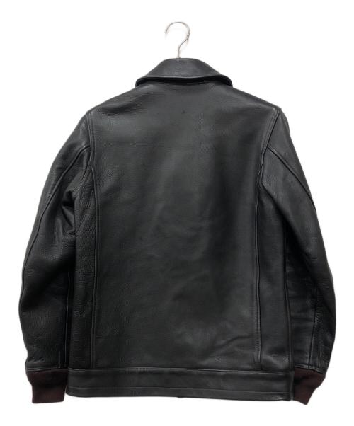 Varde77（バルデセブンティセブン）Varde77 (バルデセブンティセブン) ショール襟レザージャケット ブラック サイズ:2の古着・服飾アイテム