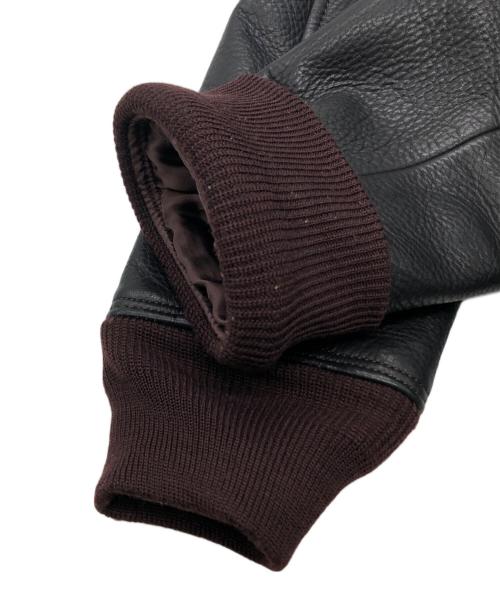 Varde77（バルデセブンティセブン）Varde77 (バルデセブンティセブン) ショール襟レザージャケット ブラック サイズ:2の古着・服飾アイテム